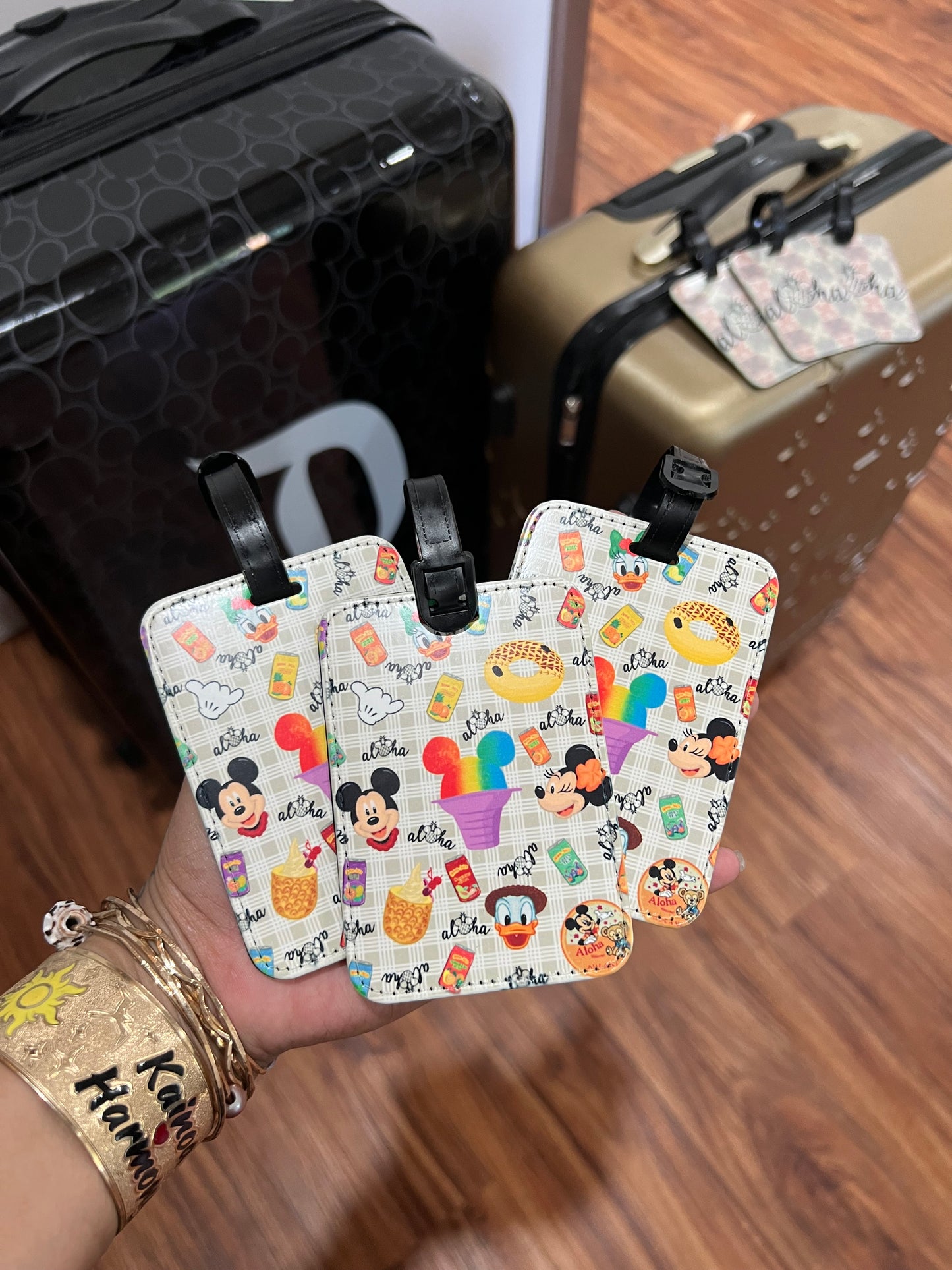 DISNEY LUGGAGE TAGS