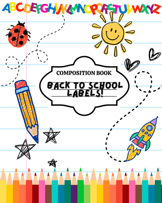 BACK TO SCHOOL LABELS