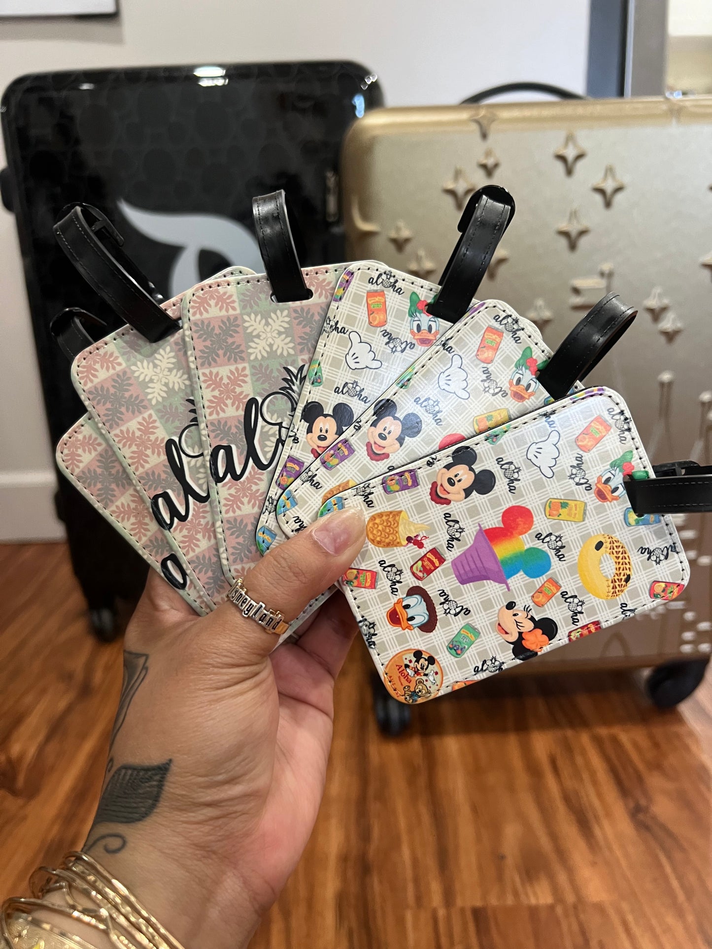 DISNEY LUGGAGE TAGS