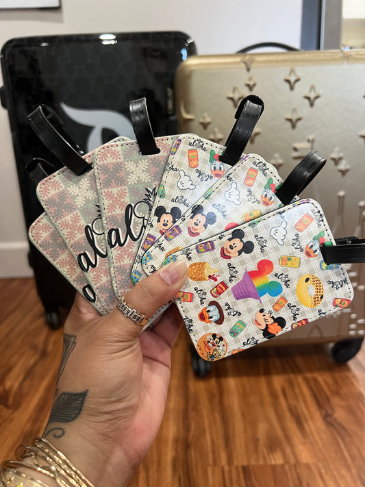 DISNEY LUGGAGE TAGS